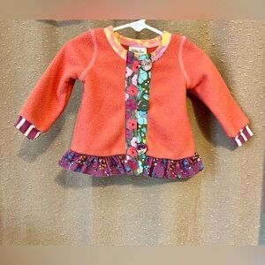 Matilda Jane Girls Brilliant Sunset Cardigan size 6 Month